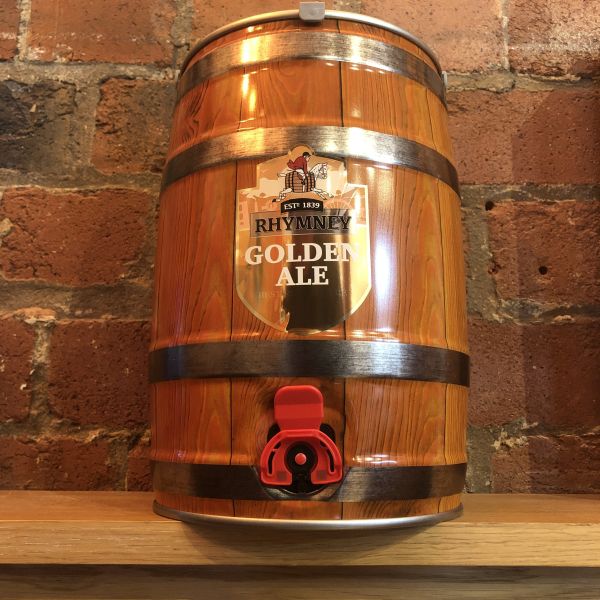 Rhymney Gold 5L Mini Keg