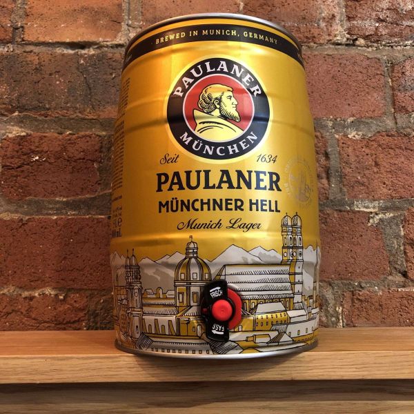 Paulaner Munchner Hell 5L Mini Keg
