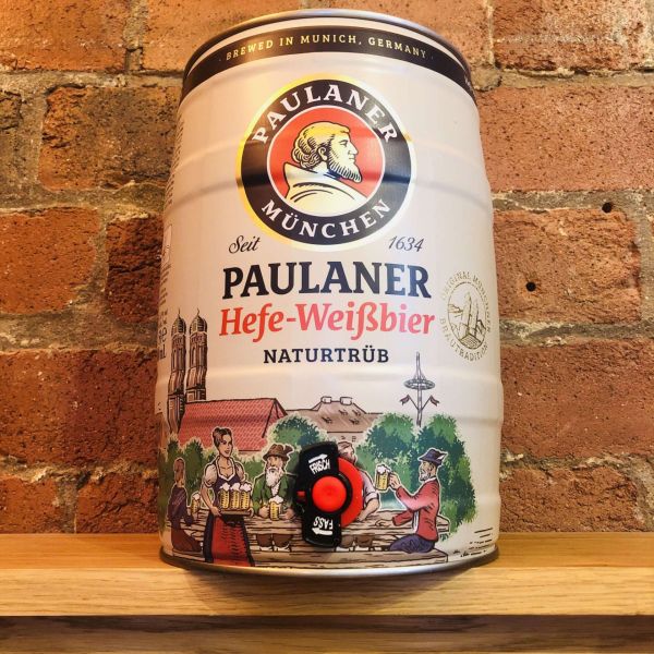Paulaner Hefeweissbier 5L Mini Keg